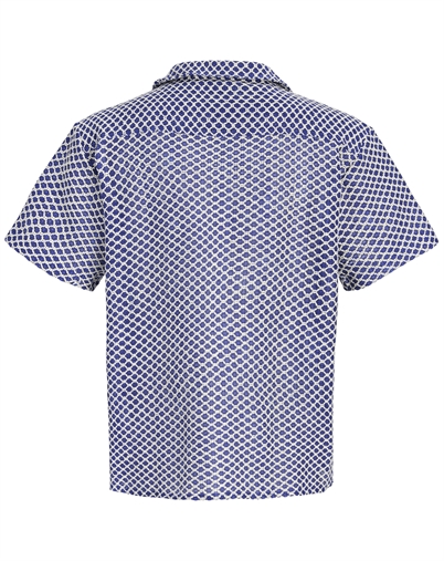 Jack & Jones Junior - JORMontauk Crochet T-Shirt - Bluing